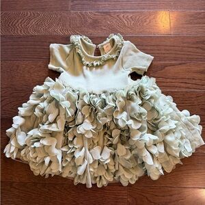 H&M Mint Green Baby Ruffle Top